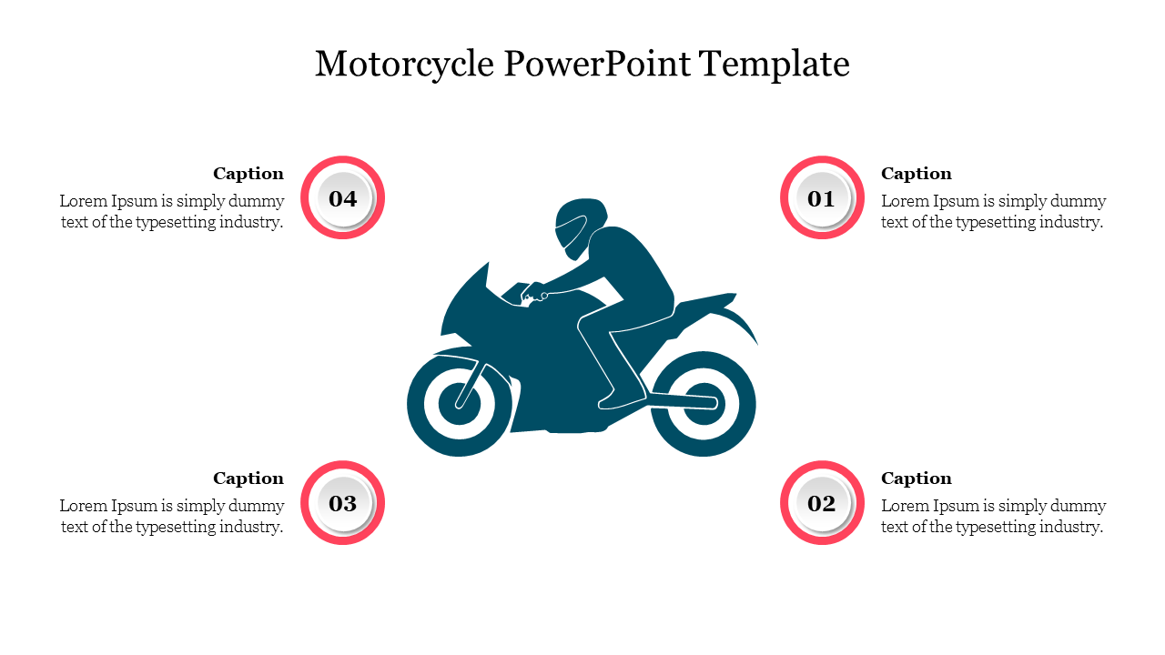 Free - Free Motorcycle PowerPoint Template and Google Slides
